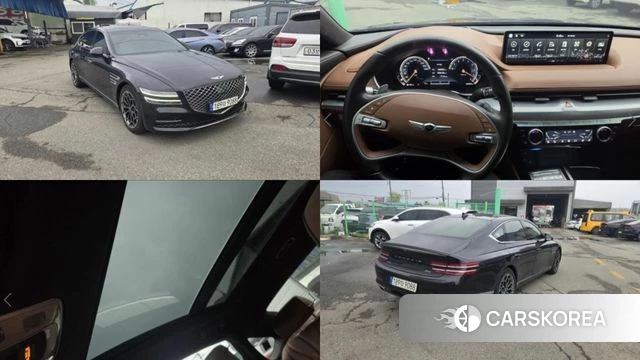 Genesis G80 (RG3) 2021 Черный из Кореи