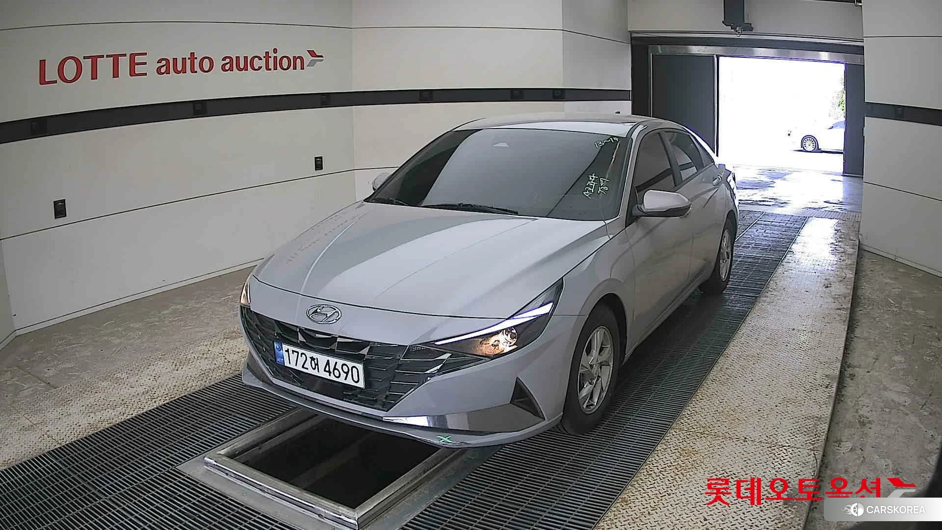 Hyundai Avante 2023 Cyber Grey Metallic из Кореи