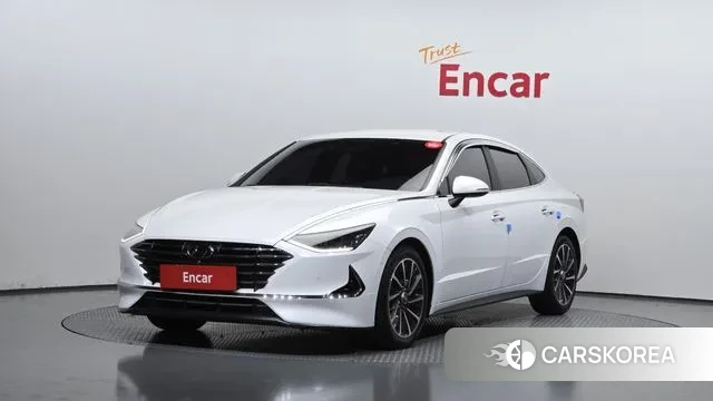 Hyundai Sonata (DN8) 2019 Белый из Кореи