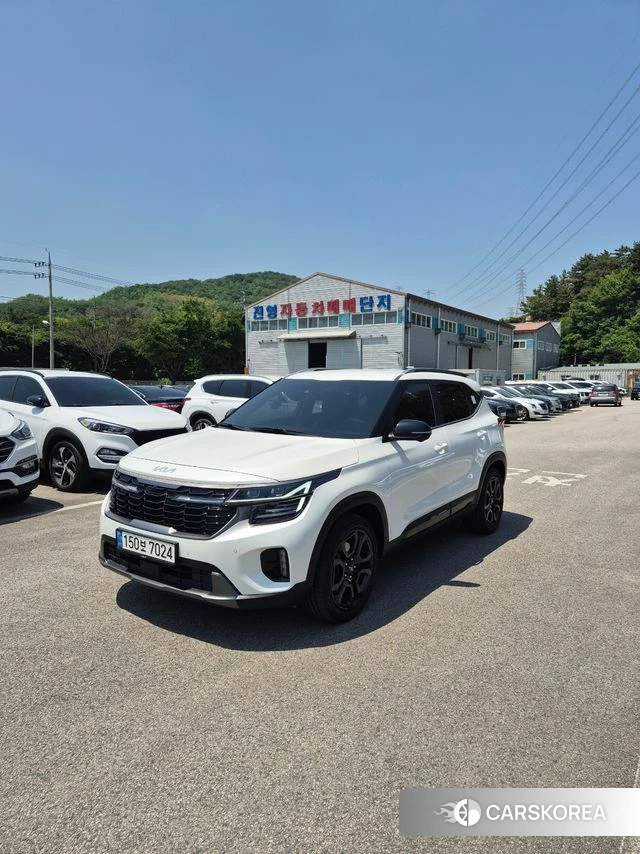 Kia The New Seltos 2022 Белый из Кореи