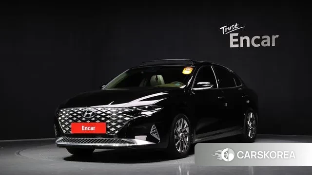 Hyundai The New Grandeur IG Hybrid 2021 Черный из Кореи