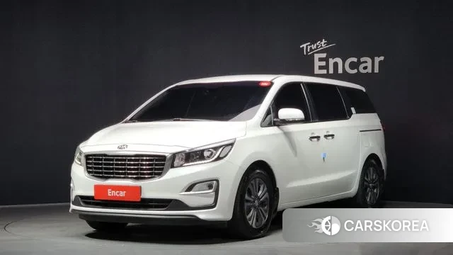 Kia The New Carnival 2019 Белый из Кореи