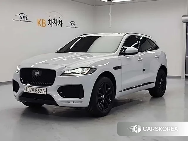 Jaguar F-PACE 2020 Белый из Кореи