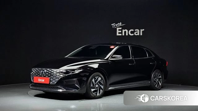 Hyundai The New Grandeur IG Hybrid 2021 Черный из Кореи