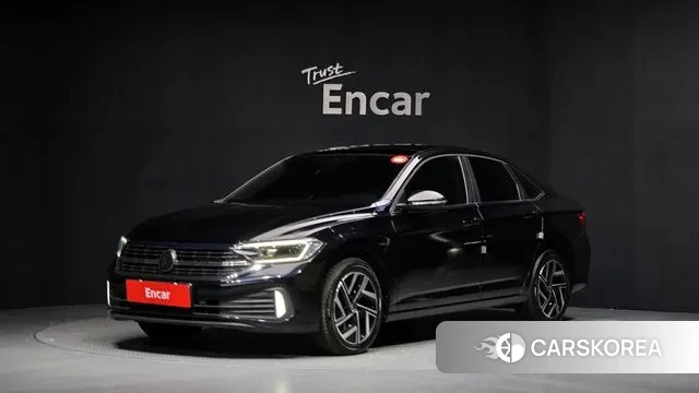 Volkswagen 7th Generation of Jetta 2024 Черный из Кореи