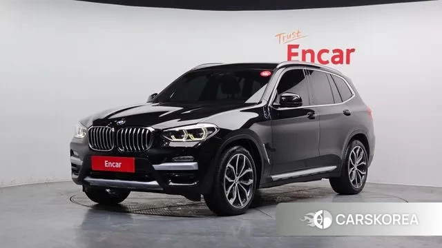 BMW X3 (G01) 2019 Черный из Кореи