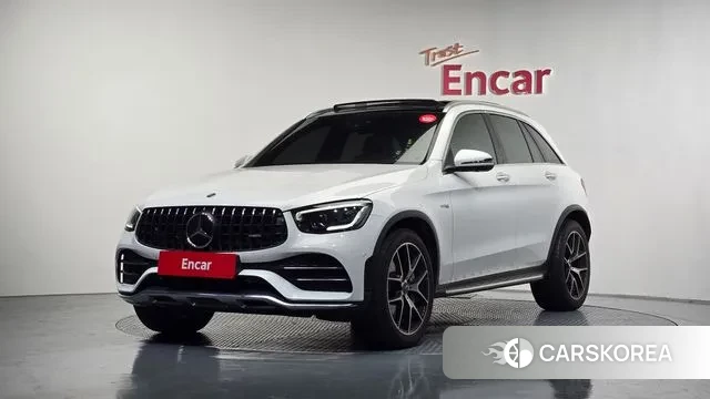 Mercedes-Benz GLC-Class X253 2021 Белый из Кореи