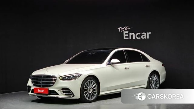 Mercedes-Benz S-Class W223 2022 Белый из Кореи