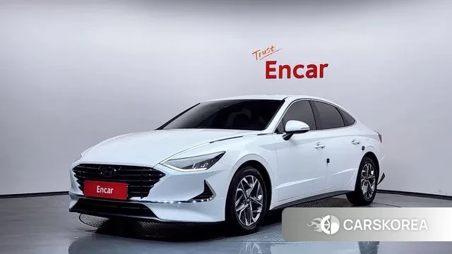 Hyundai Sonata (DN8) 2019 Белый из Кореи