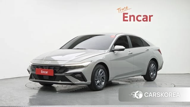 Hyundai The New Avante (CN7) 2024 Серебристо-серый из Кореи