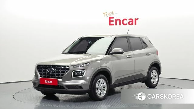 Hyundai Venue 2021 Серебристо-серый из Кореи