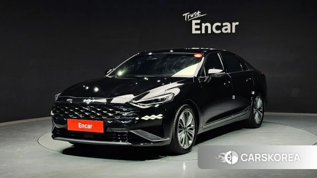 Kia K8 Hybrid 2024 Черный из Кореи