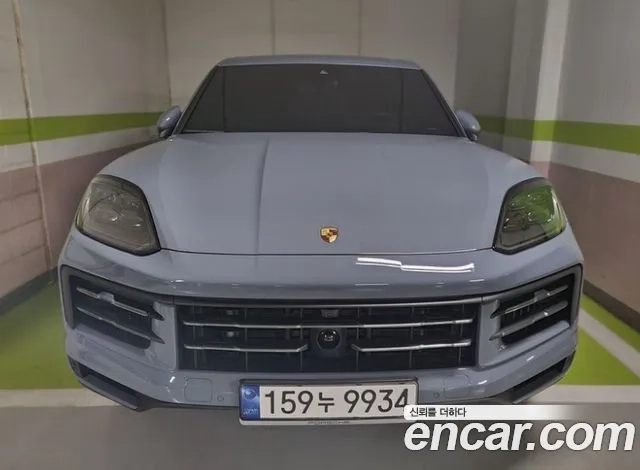 Porsche Cayenne (PO536) 2023 Синий из Кореи