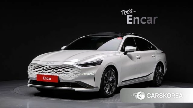 Kia K8 2022 Белый из Кореи
