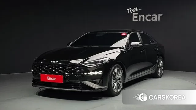 Kia K8 Hybrid 2022 Черный из Кореи