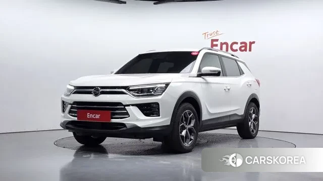 Ssangyong Beautiful Korando 2022 Белый из Кореи