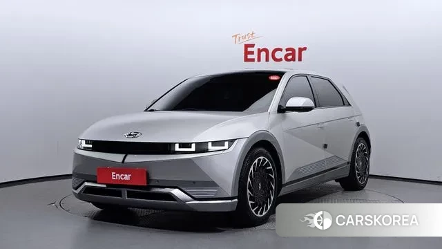 Hyundai Ionic 5 2021 Серебристо-серый из Кореи