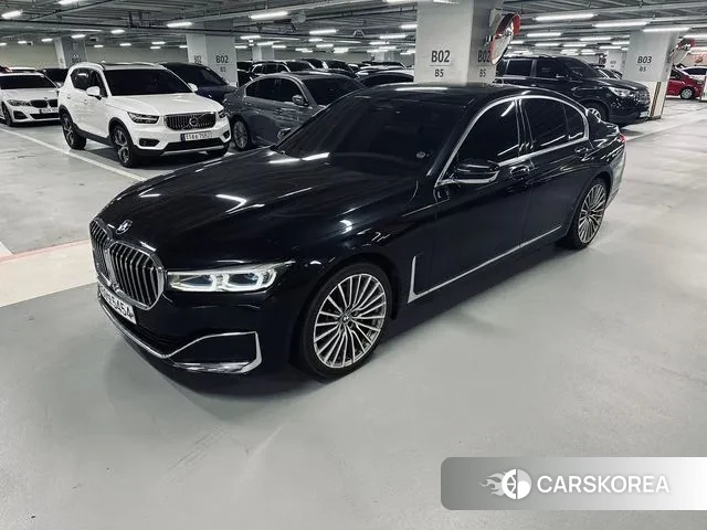 BMW 7 Series (G11) 2020 Черный из Кореи