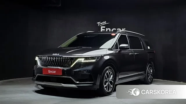 Kia Carnival 4th generation 2022 Серый из Кореи