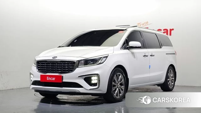 Kia The New Carnival 2019 Белый из Кореи