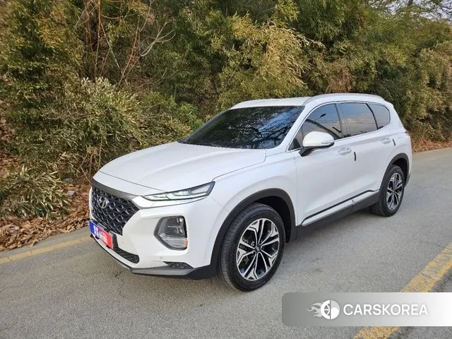 Hyundai Santa Fe TM 2020 Белый из Кореи