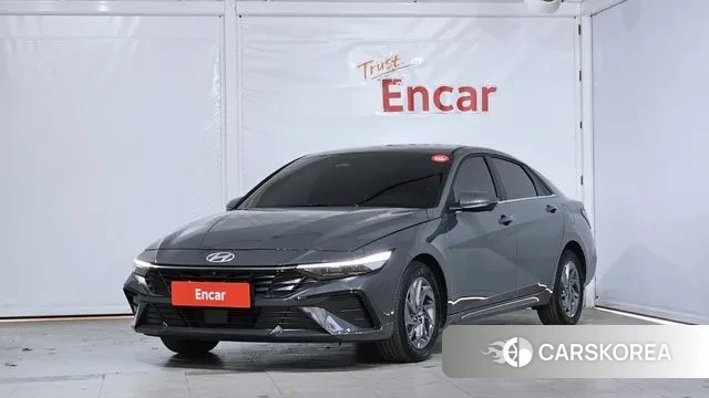 Hyundai The New Avante (CN7) 2023 Серый из Кореи