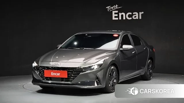 Hyundai Avante (CN7) 2021 Серый из Кореи