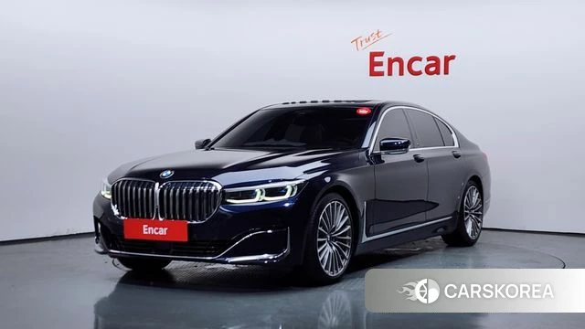 BMW 7 Series (G11) 2019 Синий из Кореи