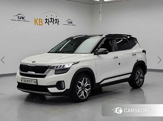 Kia Seltos 2019 Белый из Кореи