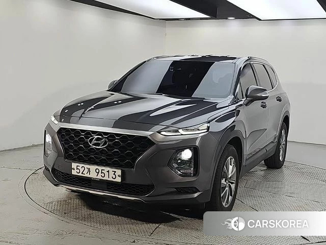 Hyundai Santa Fe TM 2018 Серый из Кореи