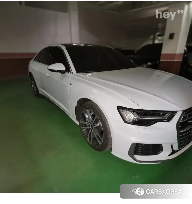 Audi A6 (C8) 2023 Белый из Кореи