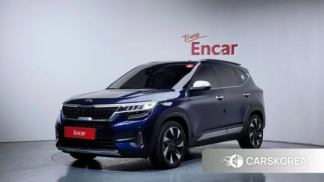 Kia Seltos 2020 Синий из Кореи