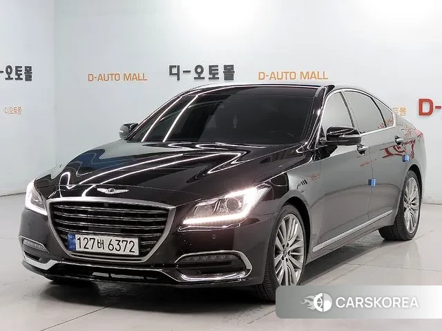 Genesis G80 2018 Черный из Кореи