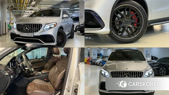 Mercedes-Benz GLE - Class W166 2019 Серебряный из Кореи