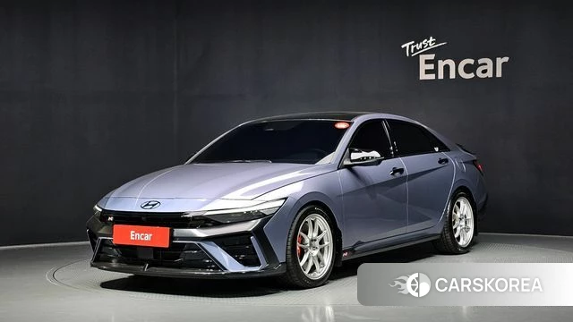 Hyundai The New Avante (CN7) 2025 Цвет галактики из Кореи