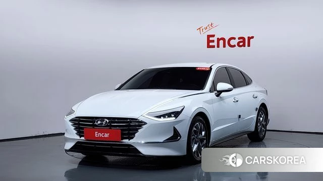 Hyundai Sonata (DN8) 2019 Белый из Кореи