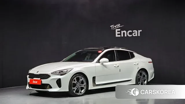 Kia Stinger 2018 Белый из Кореи