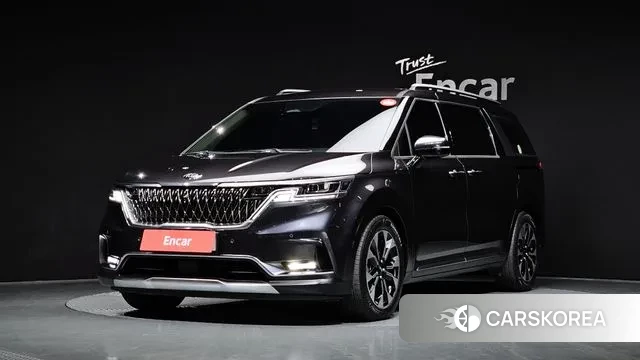 Kia Carnival 4th generation 2021 Серый из Кореи