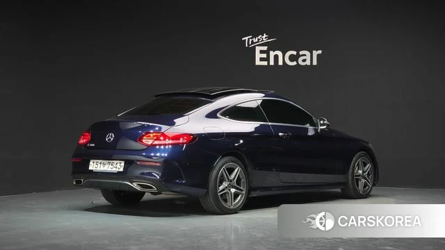 Mercedes-Benz C-Class W205 2020 Синий из Кореи