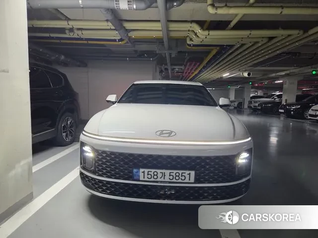 Hyundai Grandeur (GN7) 2022 Белый из Кореи