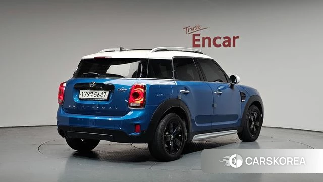 Mini Cooper Countryman 2019 Синий из Кореи