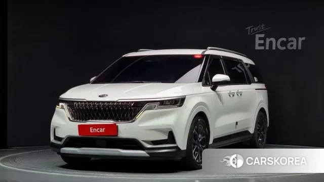 Kia Carnival 4th generation 2021 Белый из Кореи