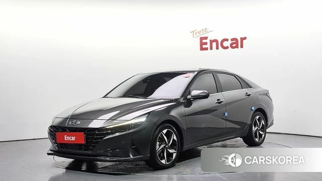 Hyundai Avante (CN7) 2021 Серый из Кореи