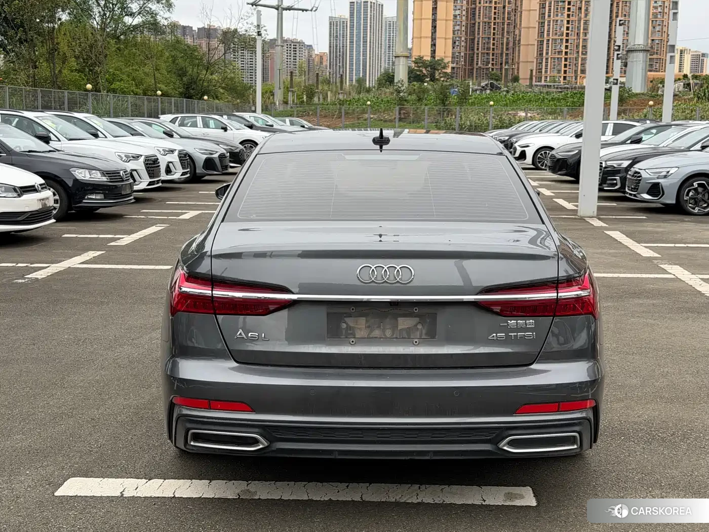 Audi A6L 2022 Silver/gray из Китая