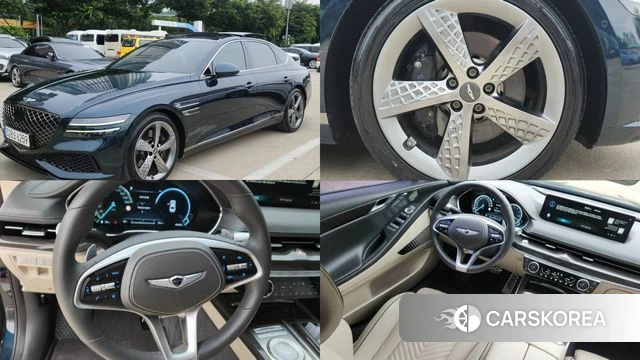 Genesis G80 (RG3) 2022 Синий из Кореи