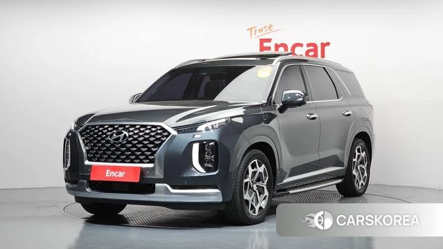 Hyundai Palisade 2021 Серый из Кореи