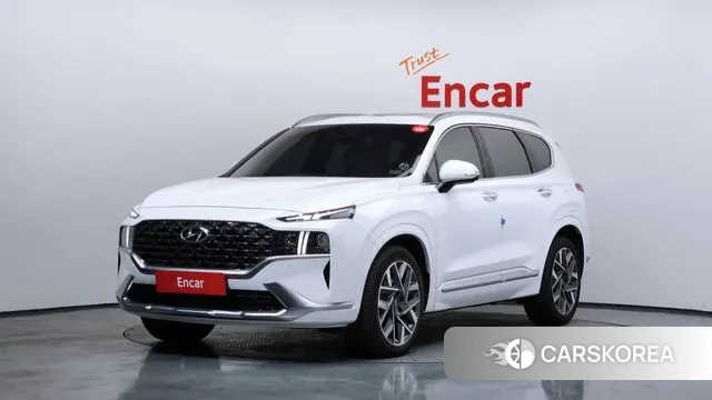 Hyundai The New Santa Fe 2020 Белый из Кореи