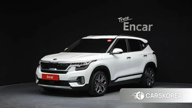 Kia Seltos 2021 Белый из Кореи