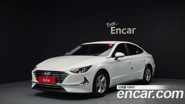 Hyundai Sonata (DN8) 2021 Белый из Кореи