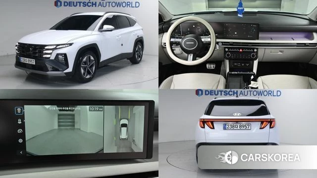 Hyundai The New Tucson (NX4) 2024 Белый из Кореи